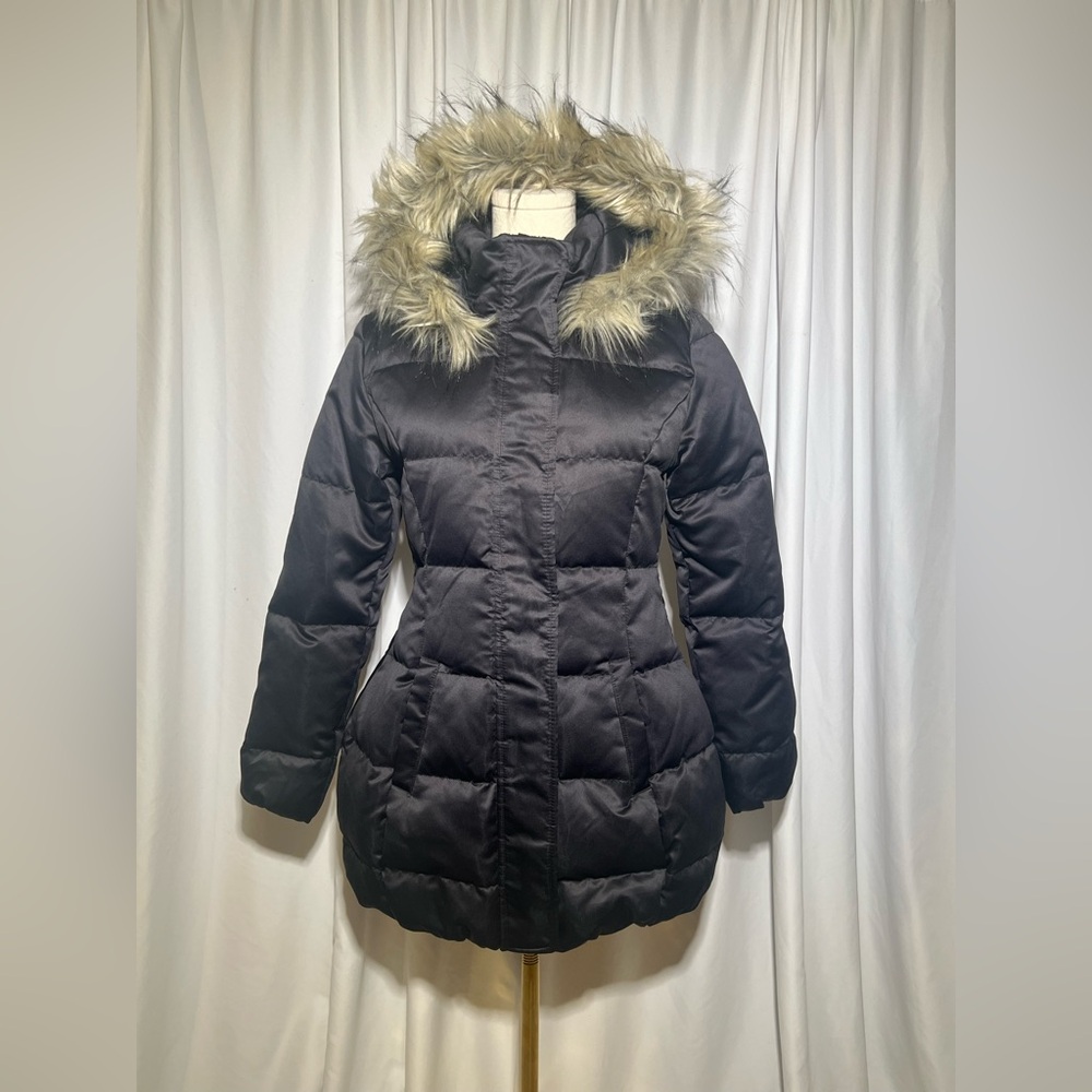 H&M Girls Tulip Shaped Down Puffer Jacket | 12 13Y
